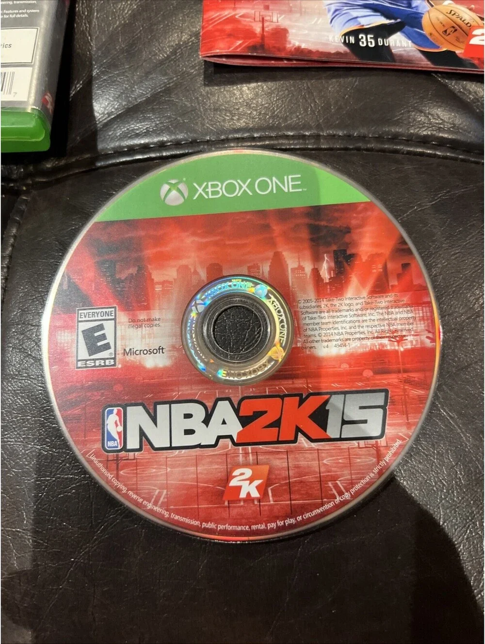 NBA 2K15 Xbox One - Complete CIB Kevin Durant
